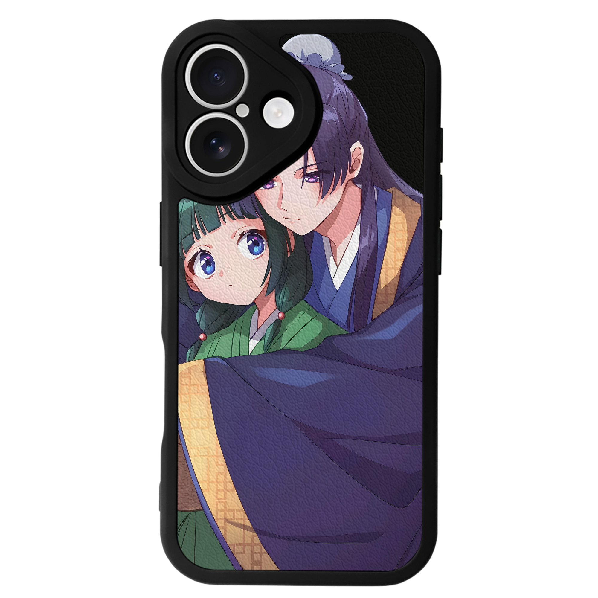 （画像用） 薬屋のひとりごと The Apothecary Diaries 【iPhone 16シリーズ対応】シリコンスマホケース（レザー調） 材質：シリコン
